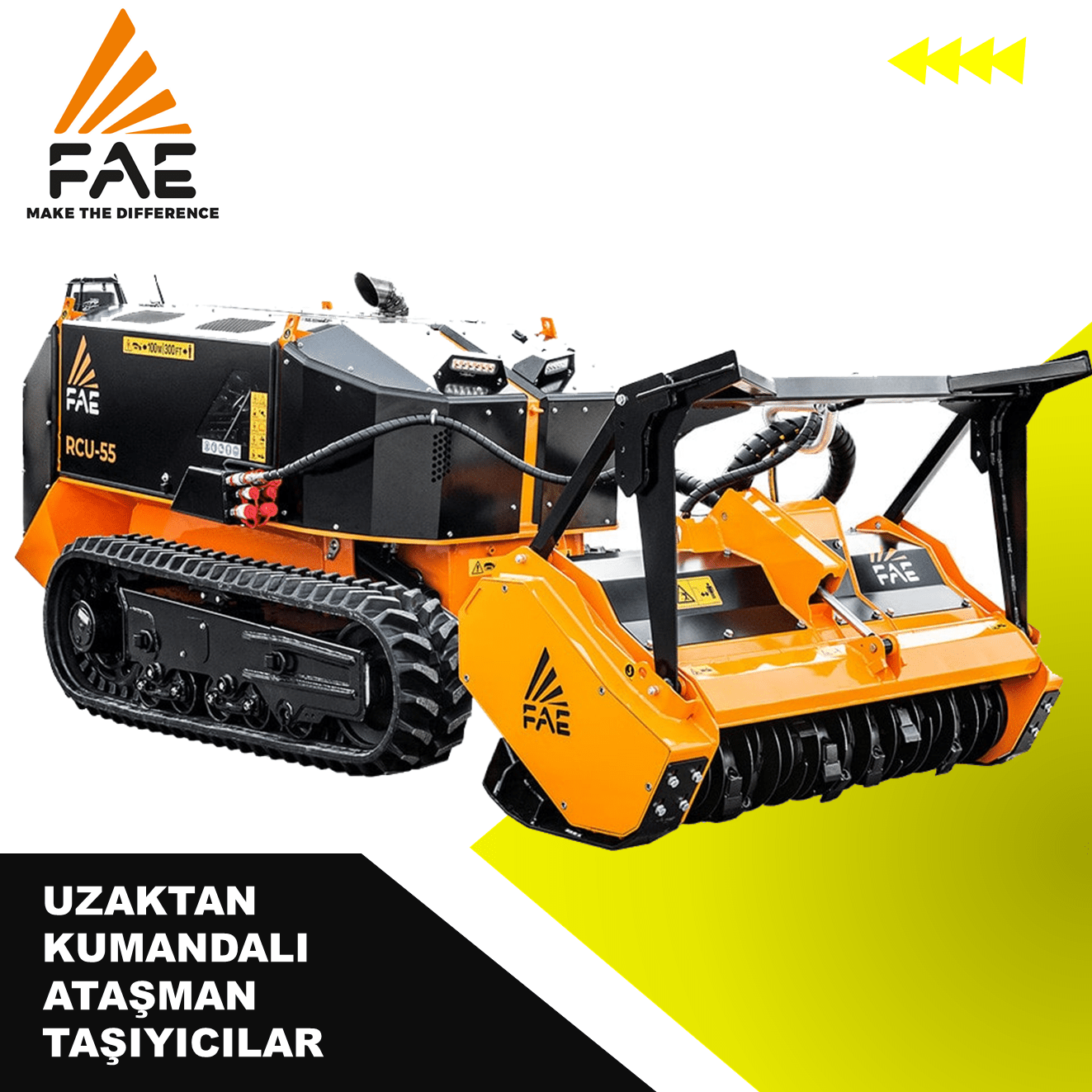 Uzaktan Kumandalı Ataşman Taşıyıcılar